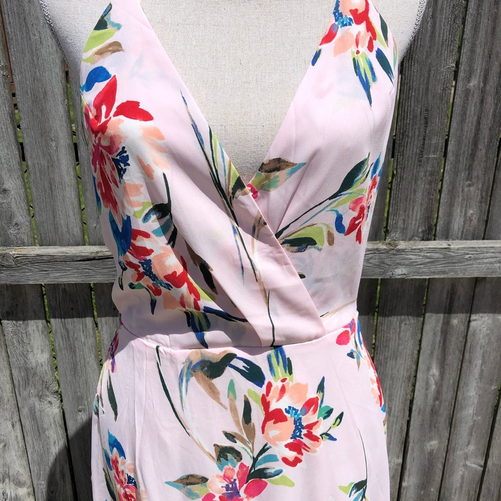 Lush Surplice Maxi Dress - Picture 4 of 7